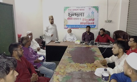 বোয়ালমারীতে সংবাদ কর্মীদের সাথে জামায়াত নেতার মতবিনিময়