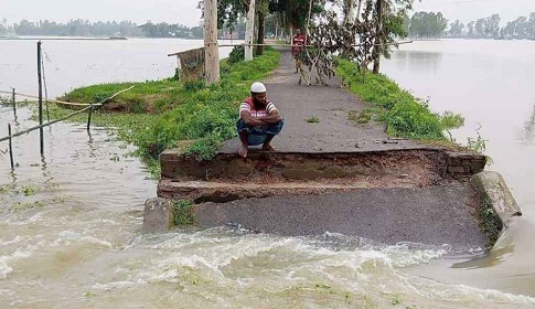 পানি বাড়ছে যেসব নদীর 