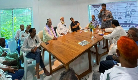 জামালপুরে জাতীয় পার্টির চেয়ারম্যান এরশাদের মৃত্যুবার্ষিকী পালিত