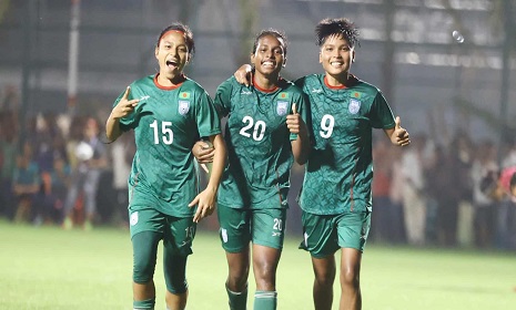 বিরল ম্যাচে ভুটানকে সহজে হারালো বাংলাদেশের মেয়েরা