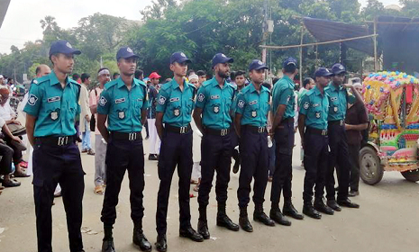 জামায়াতের সমাবেশ ঘিরে আশপাশে ব্যাপক নিরাপত্তা ব্যবস্থা