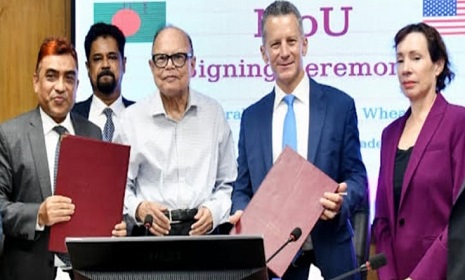 যুক্তরাষ্ট্র থেকে গম আমদানির সমঝোতা স্মারক সই