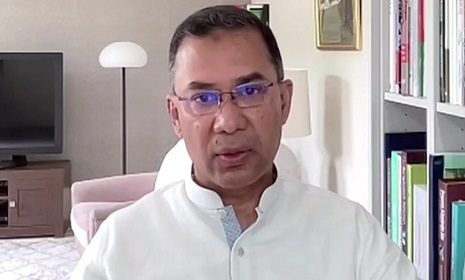 গণতন্ত্রপন্থি সহযোদ্ধাদের শান্ত-সংহত থাকার আহ্বান তারেক রহমানের