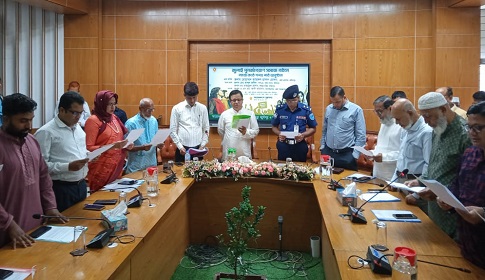 জুলাই পুনর্জাগরণে ফরিদপুরে শপথ পাঠ