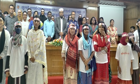 গোপালগঞ্জে জুলাই পুনর্জাগরণে সমাজ গঠনে লাখো কন্ঠে শপথ পাঠ ও আলোচনা সভা 