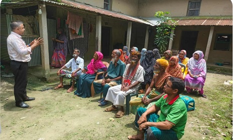 কাপাসিয়ায় কৃষি উঠান বৈঠক অনুষ্ঠিত
