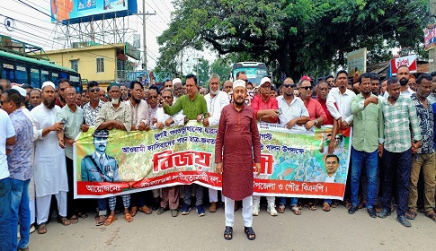 জুলাই গণঅভ্যুত্থান দিবসে শ্রীমঙ্গলে বিএনপির পৃথক বিজয় র্যালি