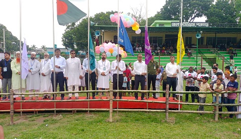 পঞ্চগড়ে জুলাই শহীদ স্মৃতি ফুটবল টুর্নামেন্টের উদ্বোধন