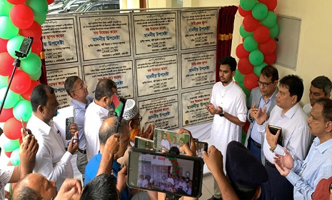 রাজশাহীতে ১২ প্রকল্পের উদ্বোধন করলেন উপদেষ্টা আসিফ মাহমুদ