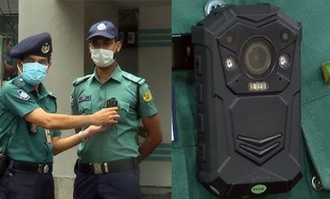 নির্বাচনে পুলিশের জন্য ৪০ হাজার বডি ওর্ন ক্যামেরা কিনবে সরকার