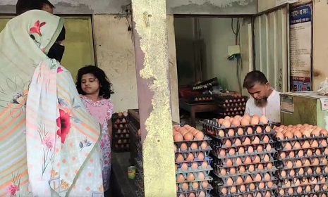 রাজবাড়ীতে ফের বেড়েছে ডিমের দাম