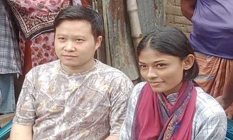 প্রেমের টানে সুদূর চীন থেকে এলেন যুবক, ধর্ম ত্যাগ করে বিয়ে