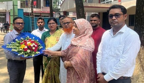ফুলপুর পরিদর্শনে জেলা প্রশাসক মুফিদুল আলম