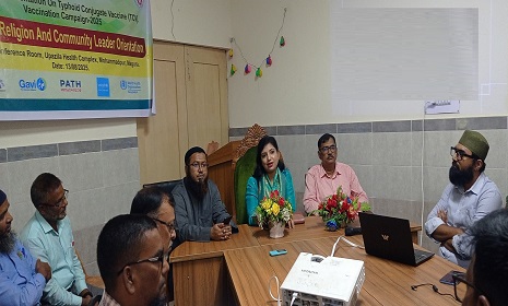 মহম্মদপুরে টাইফয়েড ক্যাম্পেইন 