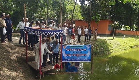 বিভিন্ন কর্মসূচির মধ্য দিয়ে পলাশবাড়ীতে জাতীয় মৎস্য সপ্তাহ পালিত