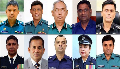 হারুনসহ ১৮ পুলিশ কর্মকর্তা চাকরি থেকে সাময়িক বরখাস্ত
