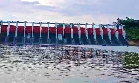 ৩ দিন পর দ্বিতীয় দফায় ফের বন্ধ করা হলো কাপ্তাই বাঁধের ১৬ জলকপাট