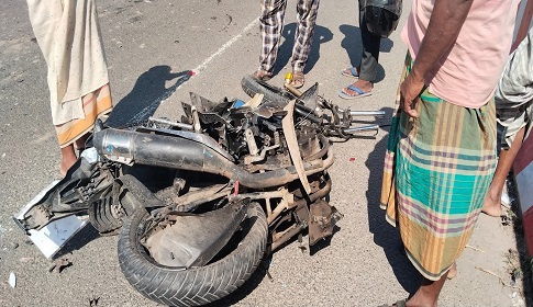 মাদারীপুরে বাসচাপায় মোটরসাইকেল আরোহীর মৃত্যু