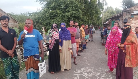 খলিষাখালির ১৩১৮ বিঘা লাওয়ারিশ সম্পত্তি দখল, ভাঙচুর-লুটপাট, ৩০০ ভূমিহীন পরিবার উচ্ছেদ