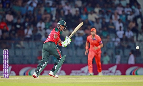 নেদারল্যান্ডসকে উড়িয়ে সিরিজ বাংলাদেশের