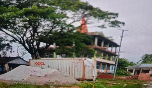 সাতক্ষীরার ঝাউডাঙা জগন্নাথ দেবের মন্দিরের জায়গা দখলের চেষ্টা