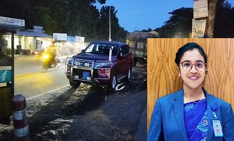 ঝিনাইদহে ইউএনও'র সরকারি গাড়িতে চেপে স্বামীর অফিসযাত্রা!