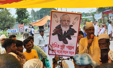 ভাঙ্গায় মহাসড়ক অবরোধ প্রত্যাহার, দাবি আদায় না হওয়া পর্যন্ত আন্দোলন অব্যাহত রাখার হুমকি