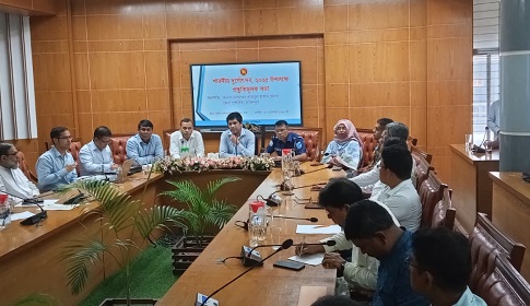 ফরিদপুরে শারদীয় দুর্গাপূজা উপলক্ষে জেলা প্রশাসনের প্রস্তুতি সভা