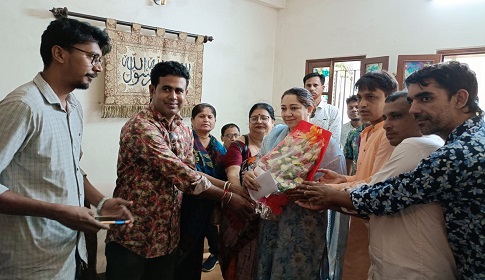বাংলাদেশ পূজা উদযাপন ফ্রন্টের শুভেচ্ছা প্রদান
