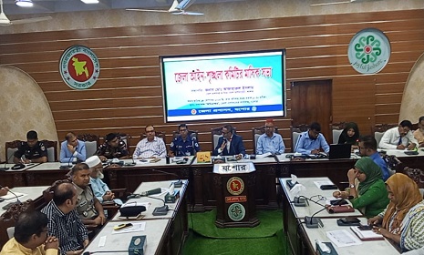 যশোর শহরের যানজট নিরসনে ও অপরাধ দমনে অ্যাকশন প্ল্যান