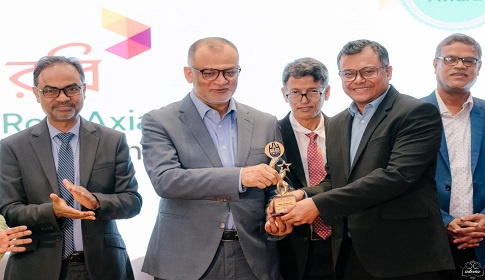 বিবিআর কর্পোরেট অ্যাওয়ার্ড পেল রবি 