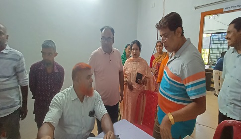 মহম্মদপুরে বিনামূল্যে চক্ষু চিকিৎসা ক্যাম্প সম্পন্ন