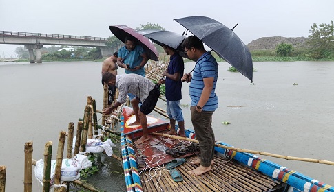 উচ্ছেদ করা সোঁতি বাঁধ পুনঃস্থাপন, ফের উচ্ছেদ 