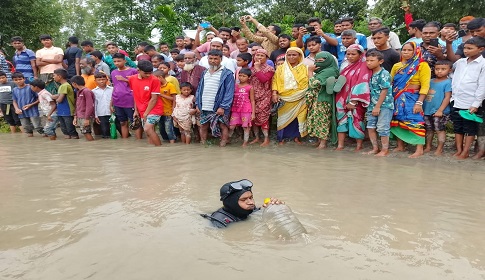 তিস্তা নদীতে মাছ ধরতে গিয়ে এক ব্যক্তি নিখোঁজ