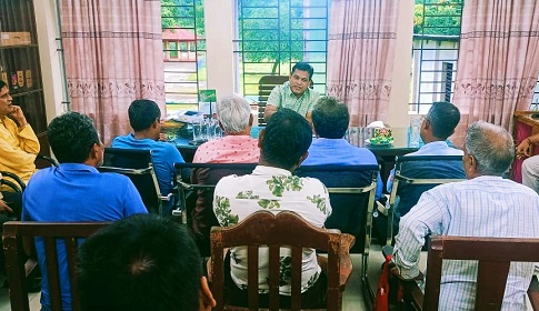 দুর্গাপূজা উপলক্ষে কাপ্তাইয়ে পুলিশের মতবিনিময় সভা