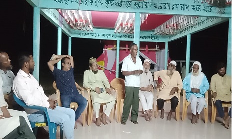 ঝিনাইদহে ৮০টি হিন্দু পরিবারের জামায়াতে যোগদান!