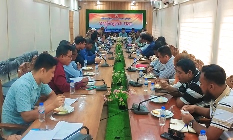 দুর্গাপূজা উপলক্ষে কাপ্তাইয়ে প্রস্তুতিমূলক সভা অনুষ্ঠিত