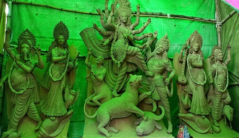 ধামরাইয়ে ২০২টি মন্দিরে শারদীয় দুর্গোৎসবের প্রস্তুতি চলছে