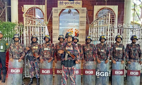২৮৫৭ পূজামণ্ডপের নিরাপত্তায় ৪৩০ প্লাটুন বিজিবি মোতায়েন