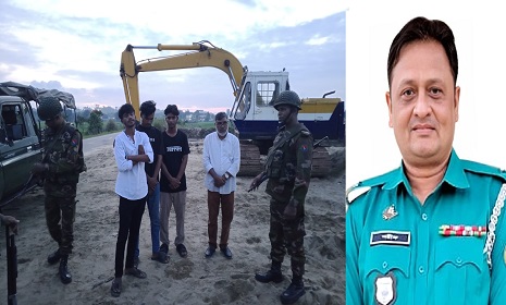সেনাবাহিনীর হাতে আটক চাঁদাবাজদের ছেড়ে দিলেন কর্ণফুলী ওসি!