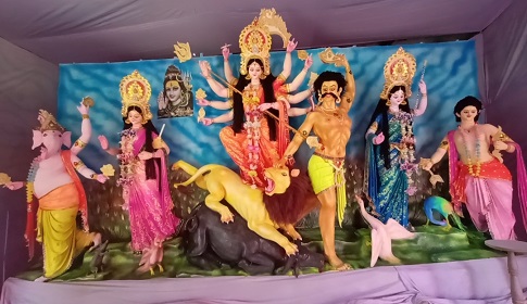 মহম্মদপুরে ১০৮টি মণ্ডপে শারদীয় দুর্গোৎসব শুরু