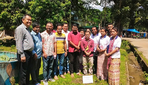 কাপ্তাইয়ে ক্লাইমেট ট্রি ইনিশিয়েটিভ প্রোগ্রামের বৃক্ষরোপণ কর্মসূচি উদ্বোধন