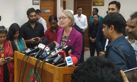 ‘শান্তিপূর্ণ নির্বাচনে সহায়তা করতে চায় যুক্তরাজ্য’