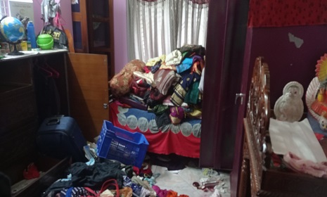 সাতক্ষীরায় সাংবাদিক রামকৃষ্ণ চক্রবর্তীর বাড়িতে দুর্ধর্ষ চুরি