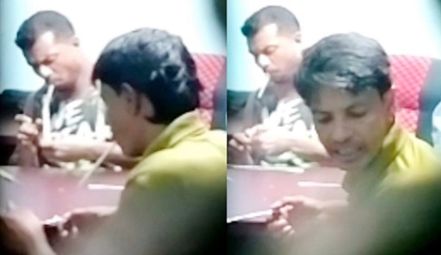 স্বেচ্ছাসেবক দল নেতার ইয়াবা সেবনের ভিডিও ভাইরাল