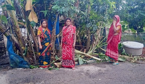 শ্যামনগরে হিন্দু সম্প্রদায়ের জমির উপর দিয়ে রাস্তা নির্মাণের চেষ্টা, তিন নারী জখম