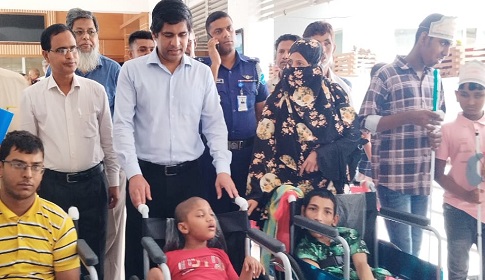 ফরিদপুরে বিশ্ব সাদা ছড়ি নিরাপত্তা দিবস উদযাপন