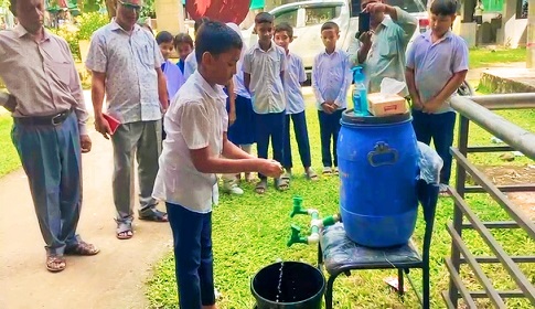 কাপ্তাইয়ে বিশ্ব হাত ধোয়া দিবস উপলক্ষে র্যালি আলোচনা সভা