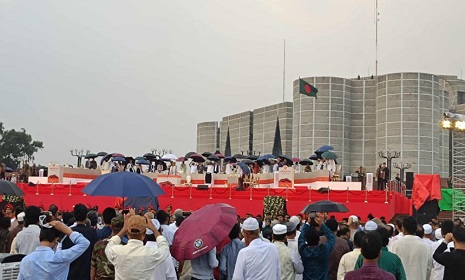 জুলাই সনদ স্বাক্ষর অনুষ্ঠান শুরু