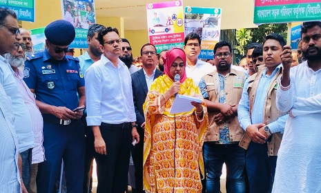 নিরাপদ সড়ক দিবসে জামালপুরে র‍্যালি, পথসভা ও হেলমেট বিতরণ